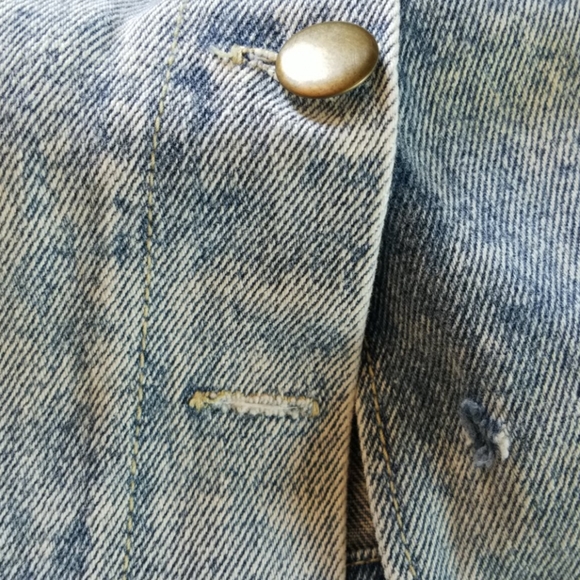 VINTAGE AJ BRANDON denim skirt - Picture 5 of 5